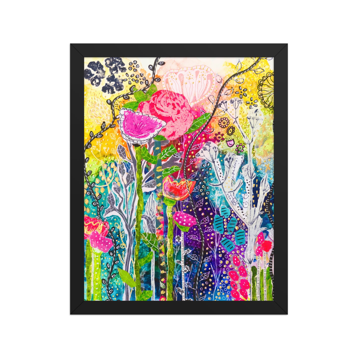 cat redmond art | mystical forest photo paper framed | enchanted forest wall art | magical nature framed print | whimsical landscape décor | fantasy forest artwork