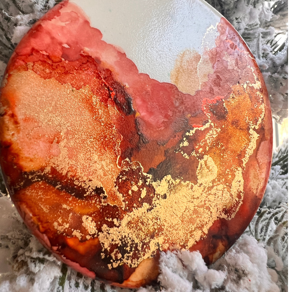 Carmel Apple Cider Holiday Ornament