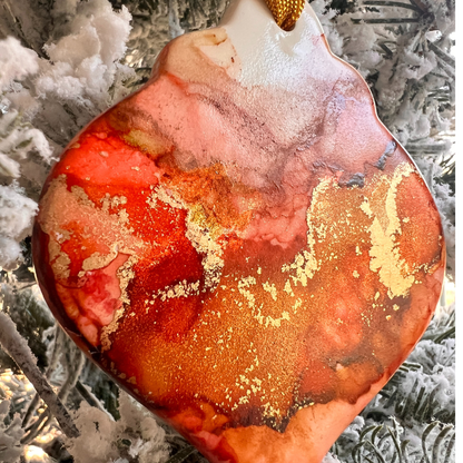 Carmel Apple Cider Holiday Ornament