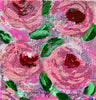 Floral Abstracts Original Artwork Collection {Pink Blooms}