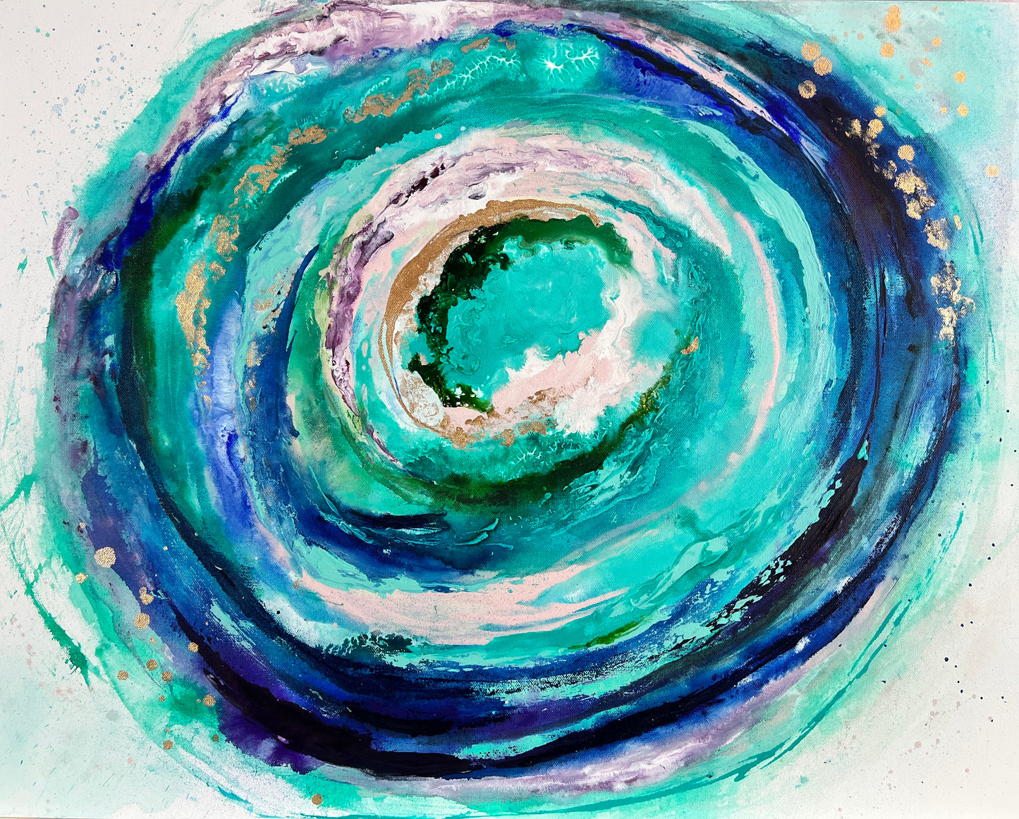 cat redmond art oceania | original oceania landscape artwork | hand-painted oceanic abstract art | modern oceania inspired wall art | exclusive contemporary oceanic painting