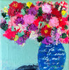 Floral Abstracts Original Artwork Collection
 {French Script Vase}