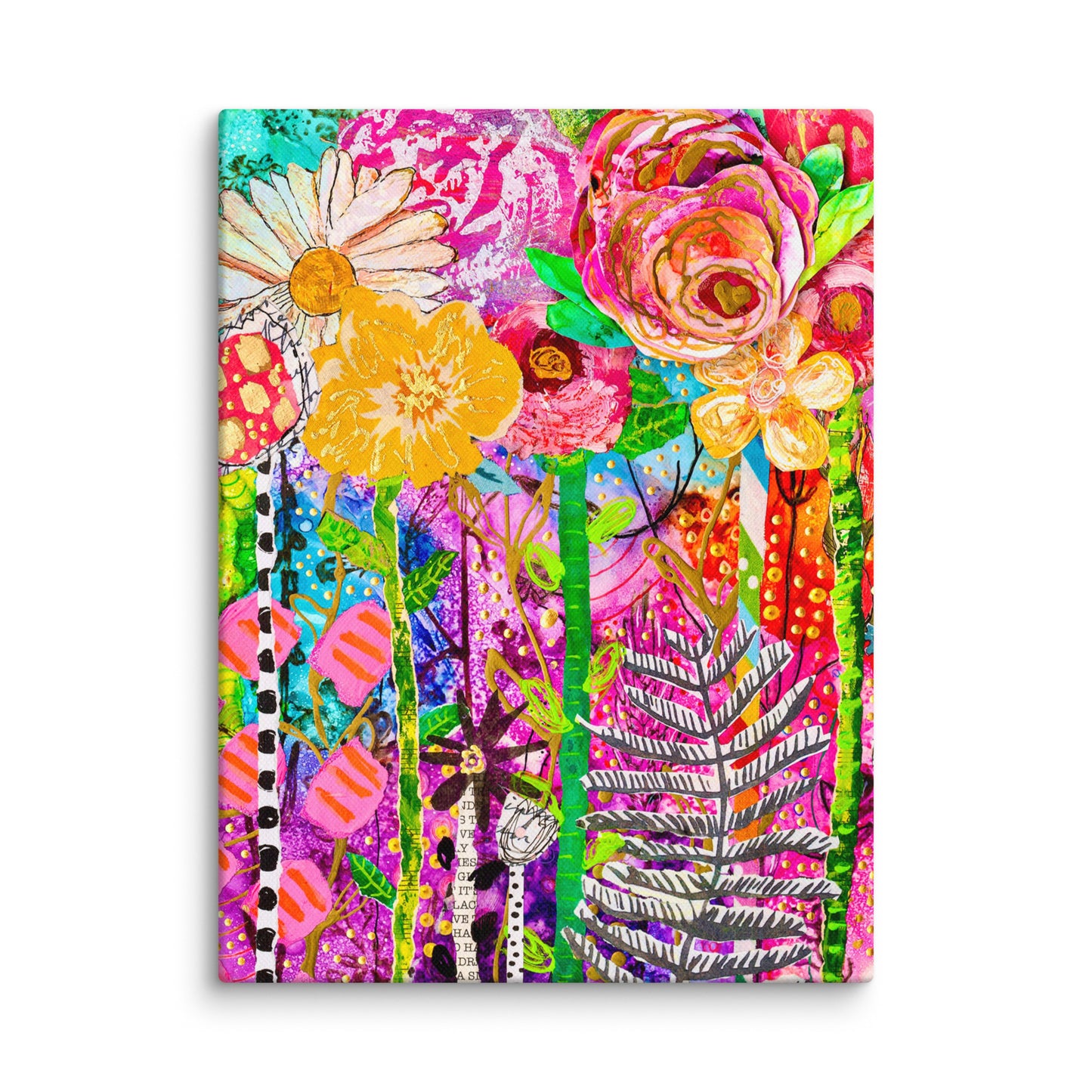 cat redmond art | beautiful day canvas | uplifting wall art | cheerful home décor | bright artistic canvas | joyful nature artwork