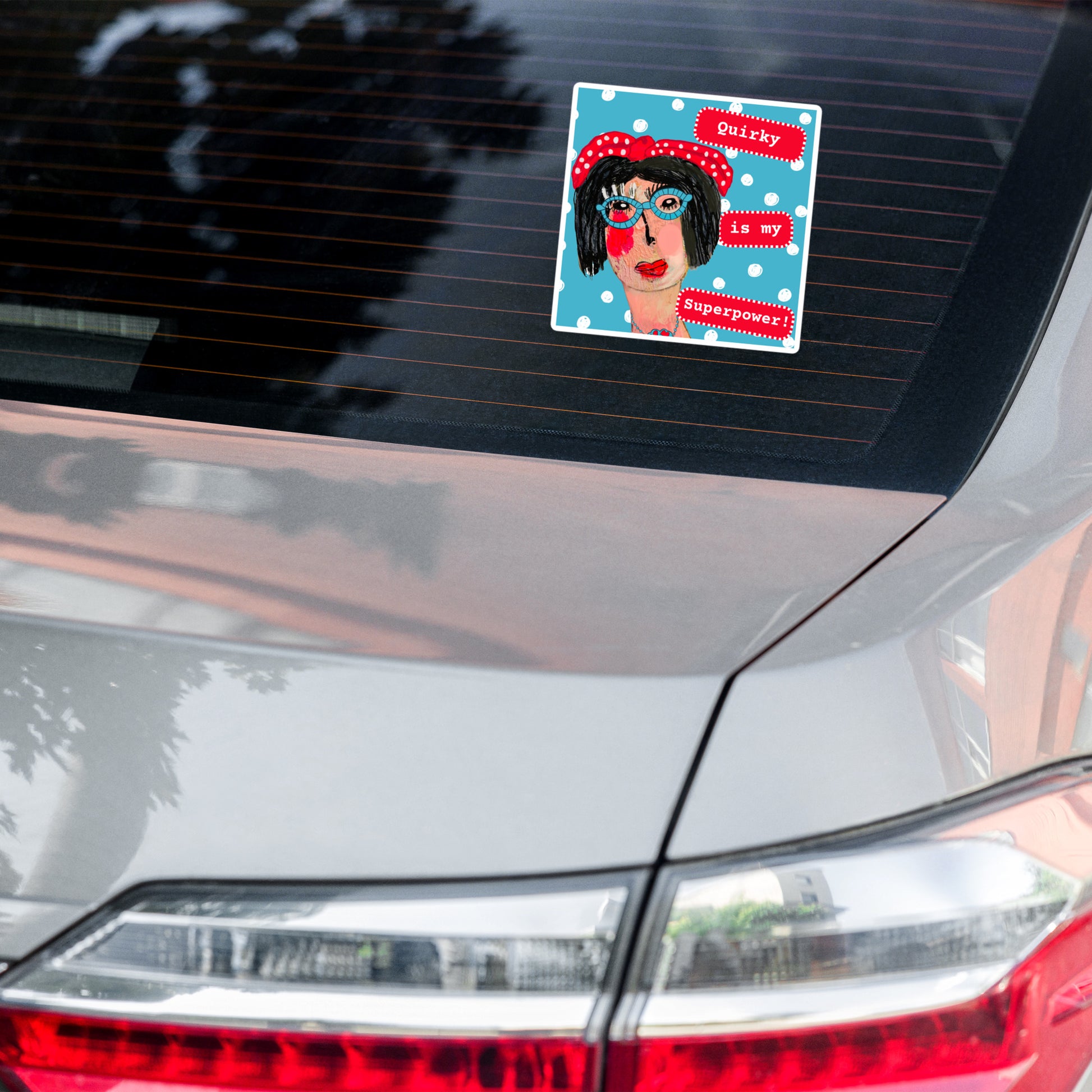 Cat Redmond Art | Astrid Stickers | Artistic Laptop Stickers | Creative Journal Stickers | Colorful Decorative Stickers | Modern Art Stickers