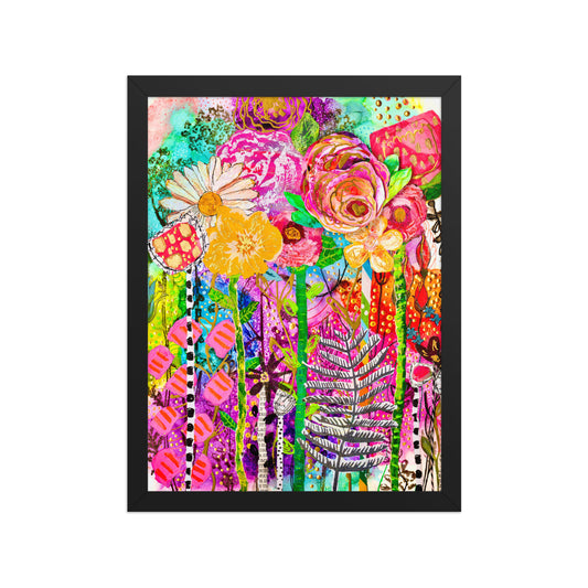 Cat Redmond Art | Beautiful Day Photo Paper Framed | Uplifting Wall Art | Cheerful Framed Artwork | Bright Nature Décor | Joyful Home Art Print