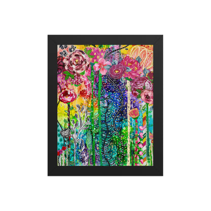 Cat Redmond Art | Wonderland Forest Photo Paper Framed | Enchanted Forest Wall Art | Magical Nature Framed Print | Whimsical Forest Décor | Fantasy Landscape Artwork