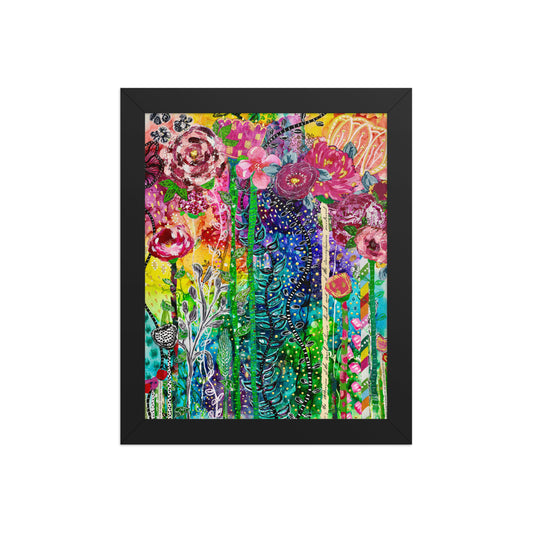 Cat Redmond Art | Wonderland Forest Photo Paper Framed | Enchanted Forest Wall Art | Magical Nature Framed Print | Whimsical Forest Décor | Fantasy Landscape Artwork