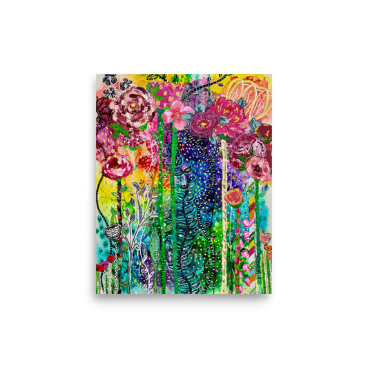 Cat Redmond Art | Wonderland Forest Premium Luster Photo Paper | Enchanted Forest Art Print | Magical Nature Wall Art | Whimsical Forest Artwork | Fantasy Landscape Print