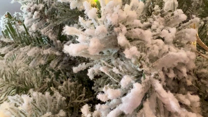 Porcelain alcohol ink ornament {Merry And Bright}