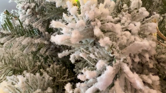 Porcelain alcohol ink ornament {Merry And Bright}