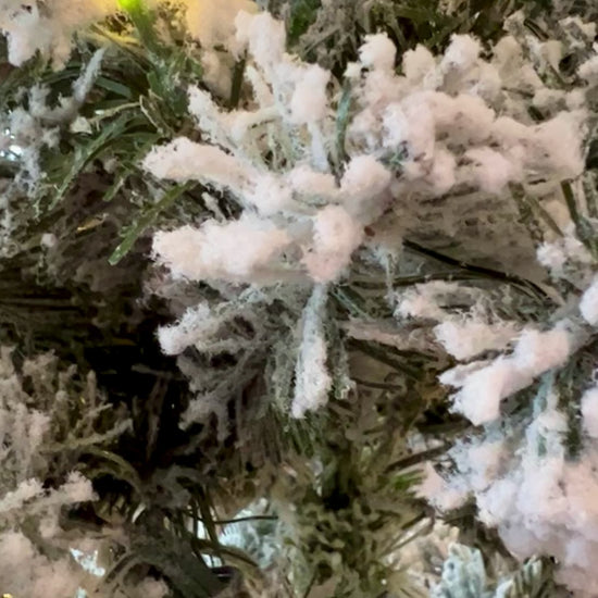 Porcelain alcohol ink ornament {Festive}