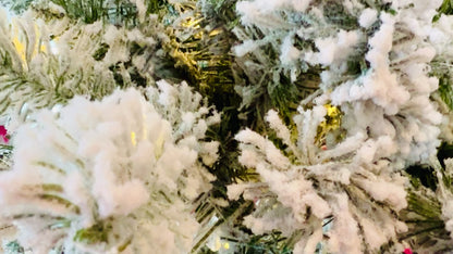 Porcelain alcohol ink ornament {Angel Wings}