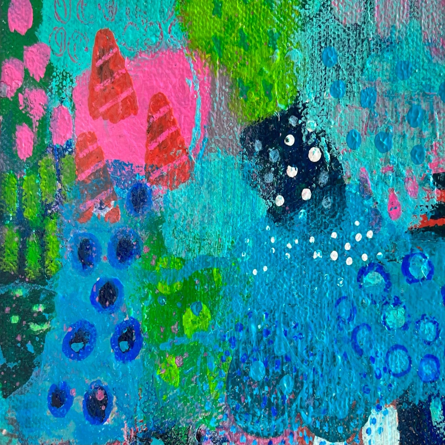 cat redmond art weekend roadtrip | original scenic travel artwork | hand-painted road trip abstract painting | modern adventurous landscape art | exclusive contemporary journey-inspired artwork