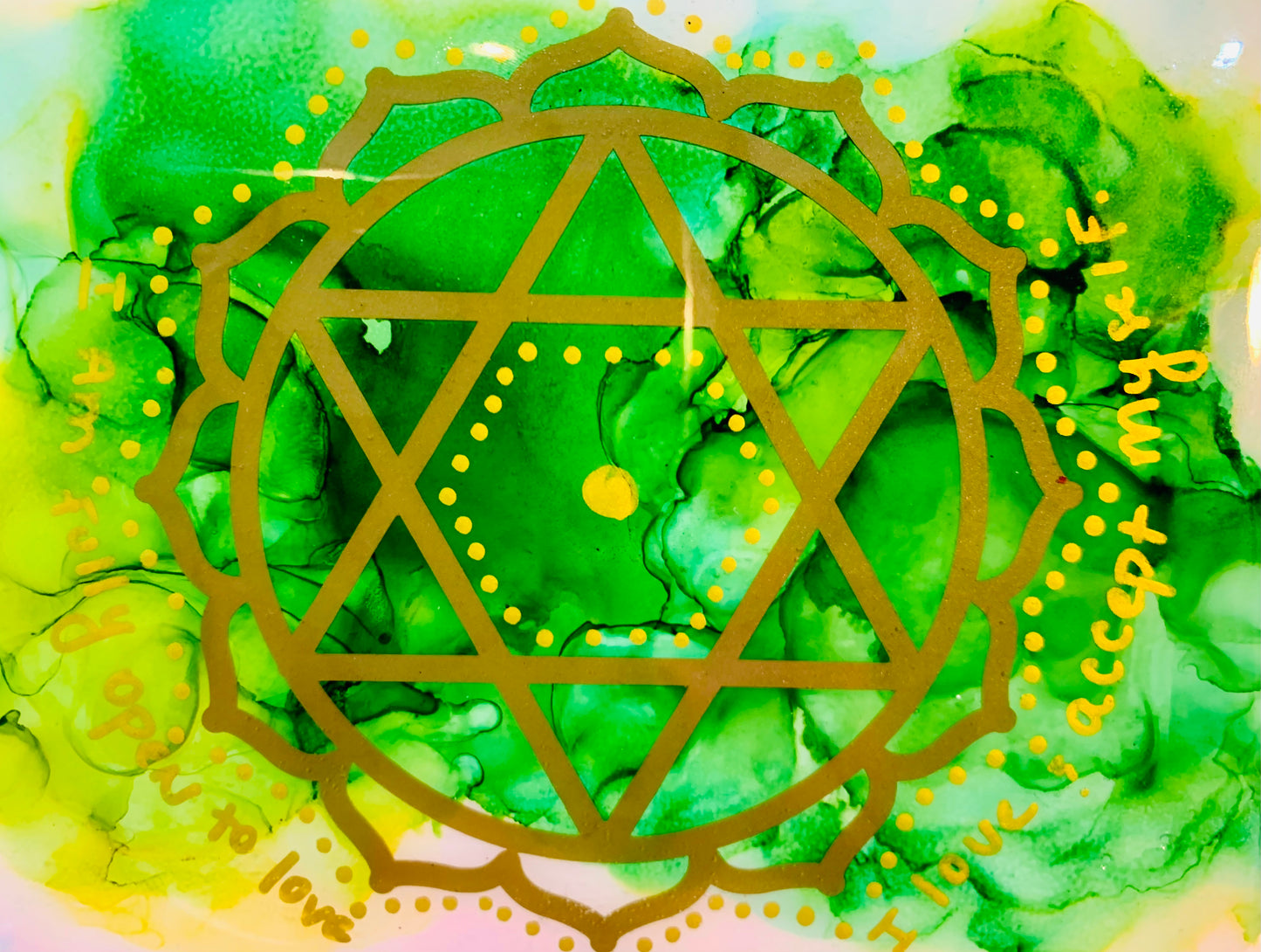 cat redmond art chakra set | original alcohol ink chakra artwork | hand-painted spiritual energy abstract art | modern colorful chakra painting | exclusive contemporary energy-inspired ink art