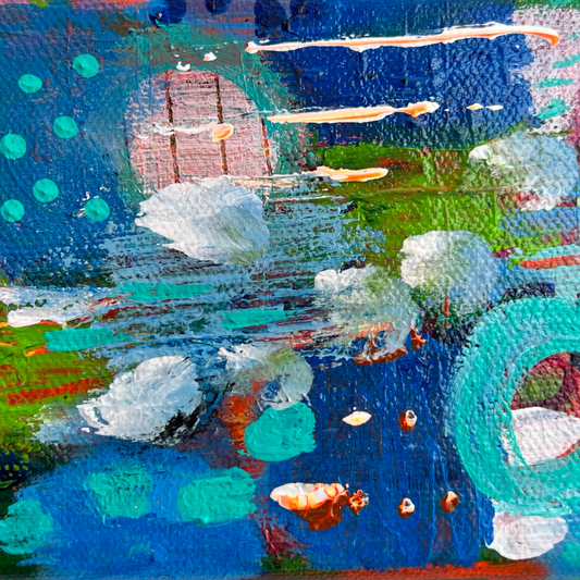 Festival in the park original art