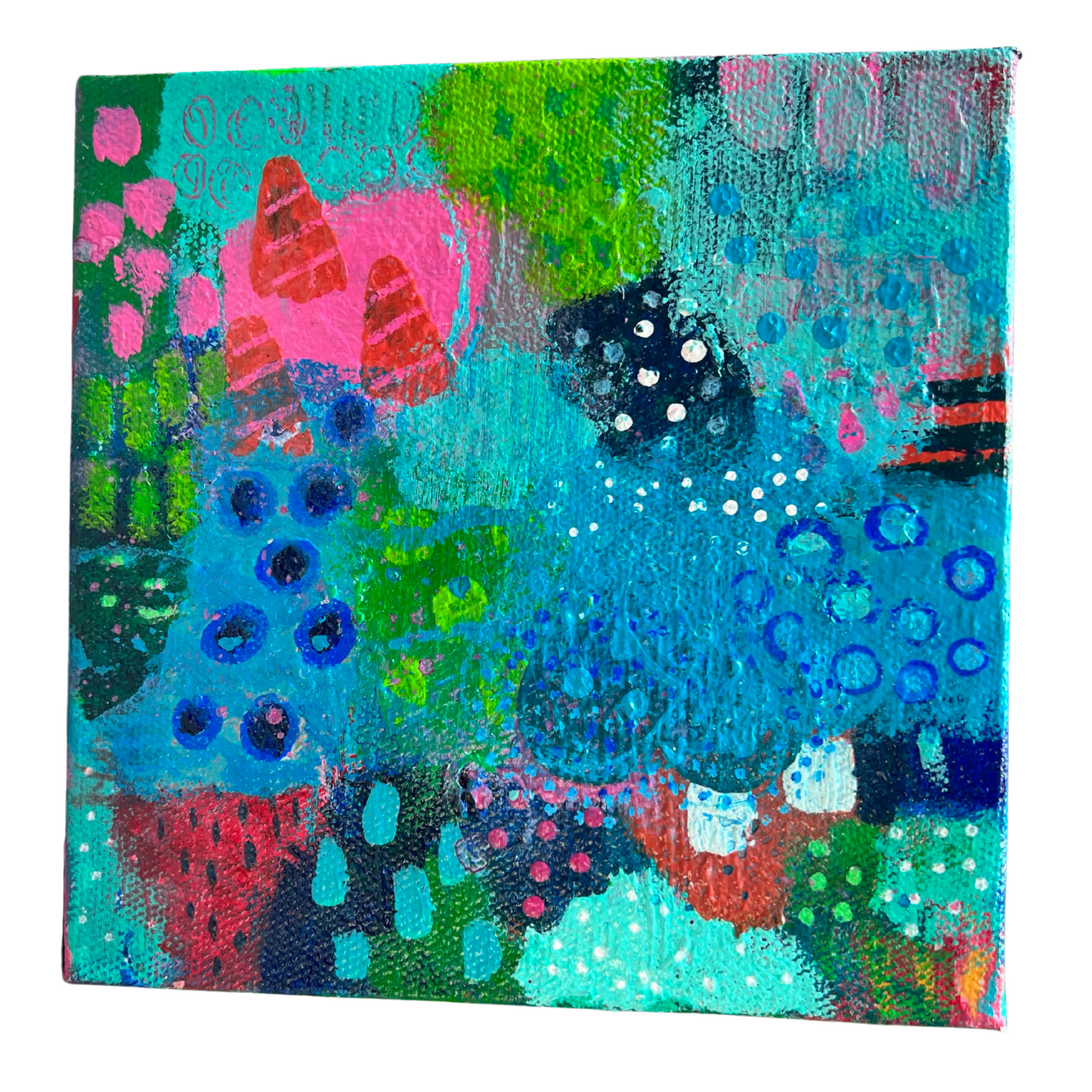 cat redmond art weekend roadtrip | original scenic travel artwork | hand-painted road trip abstract painting | modern adventurous landscape art | exclusive contemporary journey-inspired artwork